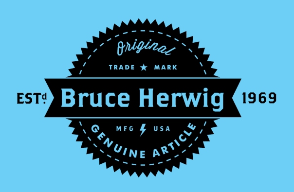 Bruce Herwig - Hipster Logo