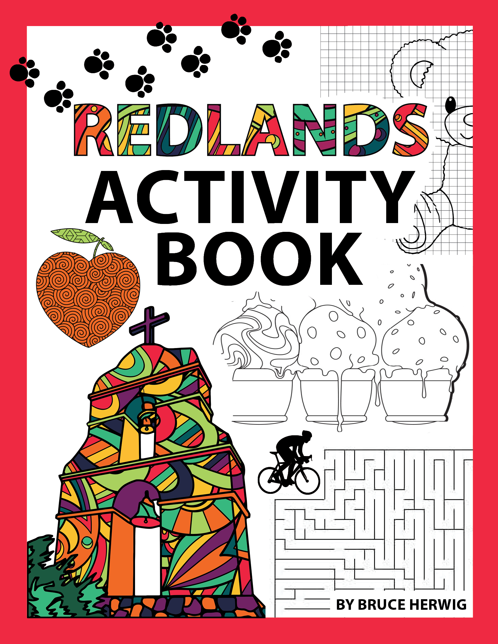 Color Me Redlands Activity Book - New Cover
